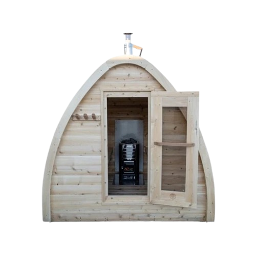 Dundalk Leisurecraft Sauna CT MiniPOD Cedar Traditional Steam 2-4 Person Sauna | CTC77ME