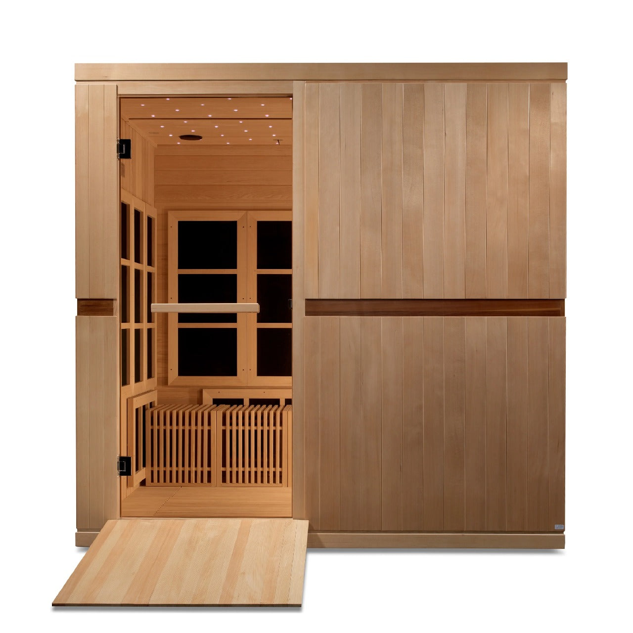 Golden Designs 2025 Catalonia 8-person Near Zero EMF FAR Infrared Sauna | GDI-6880-02