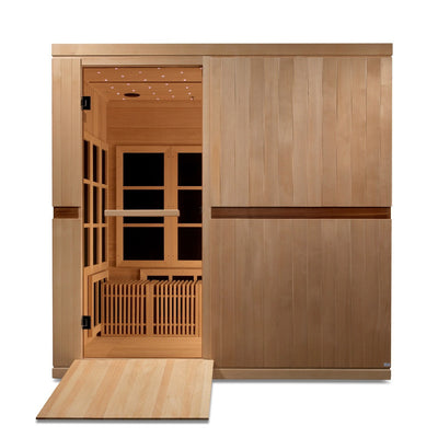 Golden Designs 2025 Catalonia 8-person Near Zero EMF FAR Infrared Sauna | GDI-6880-02