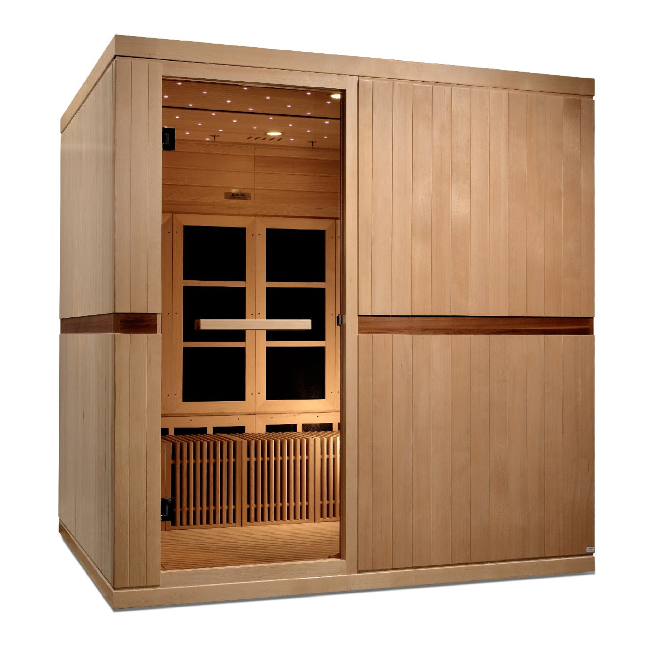 Golden Designs 2025 Catalonia 8-person Near Zero EMF FAR Infrared Sauna | GDI-6880-02