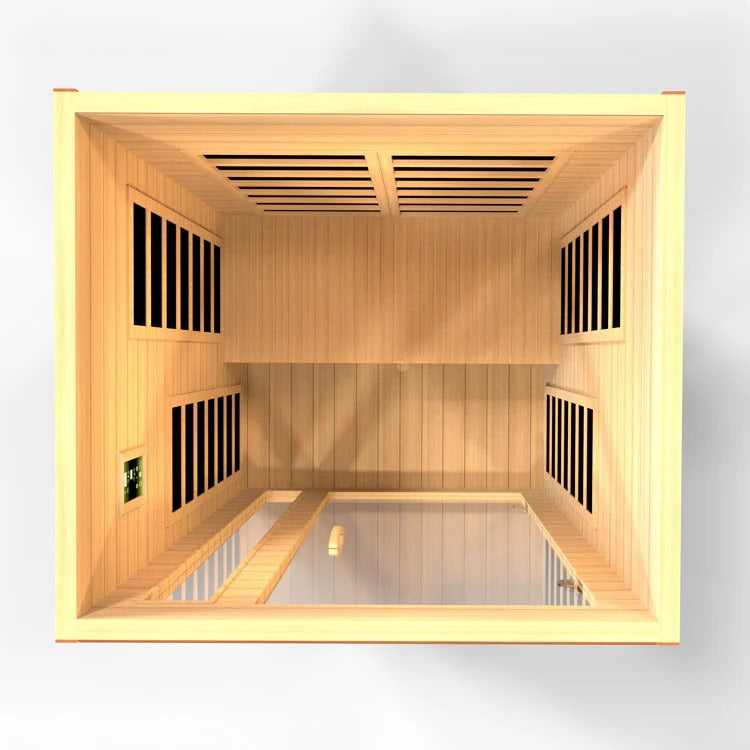 Dynamic Cardoba Elite 2 Person Ultra Low EMF FAR Infrared Sauna | DYN-6203-01 Elite
