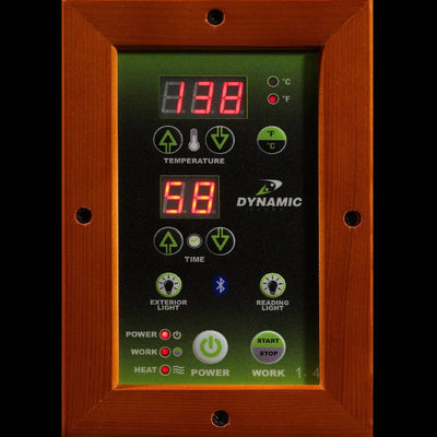 Dynamic Lugano 3 Person Full Spectrum Infrared Sauna Near Zero EMF | DYN-6336-03 FS