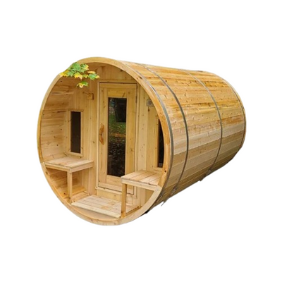 Dundalk Leisurecraft Sauna CT Tranquility Barrel 6-8 Person Sauna | CTC2345E