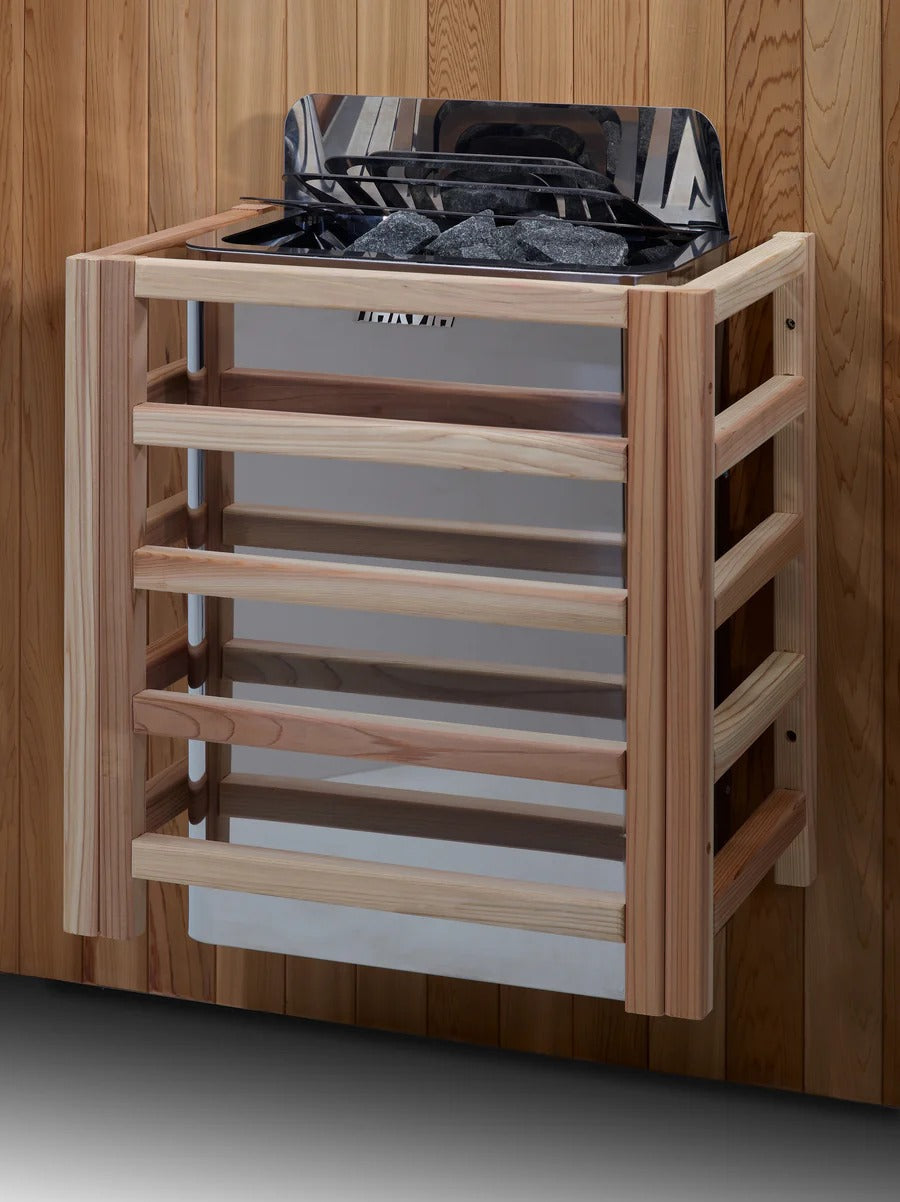 Golden Designs 2025 Soria 3 Per Hybrid Sauna (Indoor) Full Spectrum and Harvia Traditional Stove | GDI-8330-01