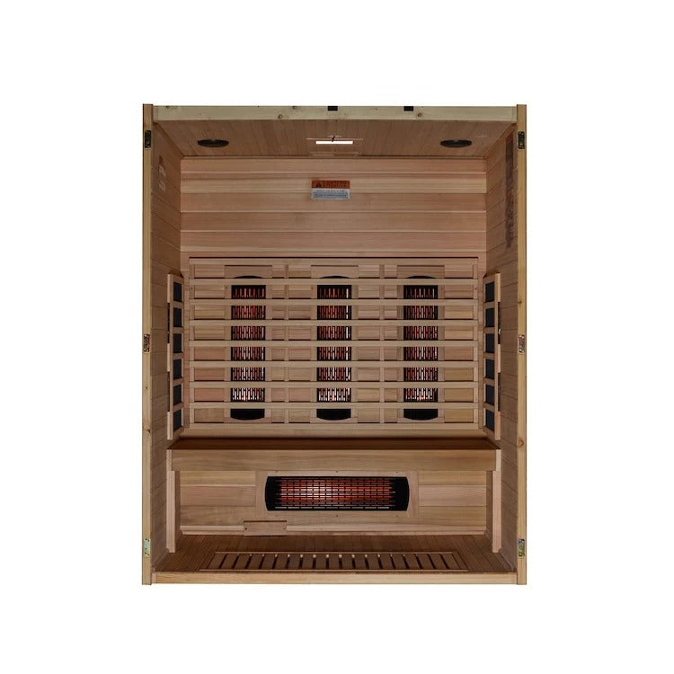 Maxxus S-Line Full Spectrum Infrared Sauna | MX-S306-01-FS-PC