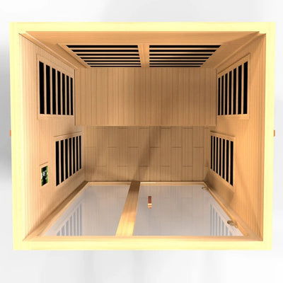 Dynamic Santiago Elite 2-Person Ultra Low EMF FAR Infrared Sauna | DYN-6209-02 Elite