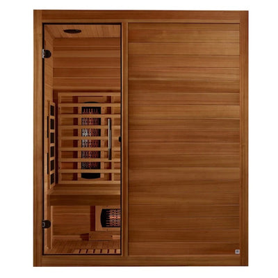 Maxxus S-Line Full Spectrum Infrared Sauna | MX-S306-01-FS-PC