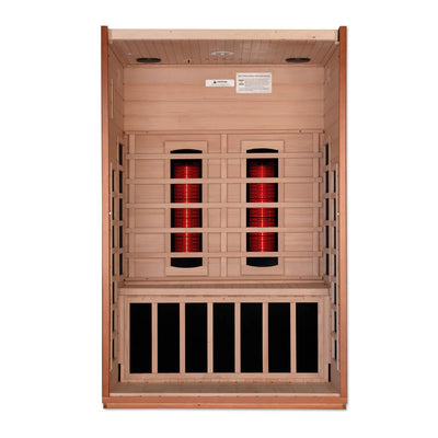 Golden Designs Cardoba 2 Person Full Spectrum Infrared Sauna | DYN-6203-02 FS
