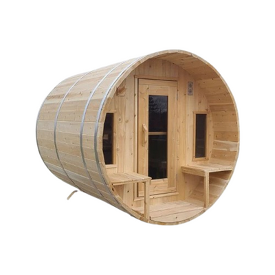 Dundalk Leisurecraft Sauna CT Tranquility Barrel 6-8 Person Sauna | CTC2345E