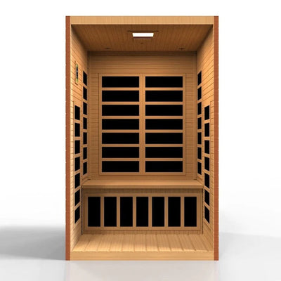 Dynamic Santiago Elite 2-Person Ultra Low EMF FAR Infrared Sauna | DYN-6209-02 Elite